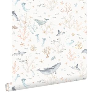 Esta behang met onderwaterwereld 131261