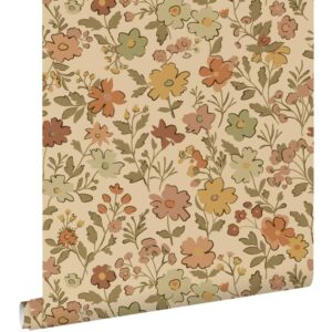 Esta behang met bloemetjes 131320
