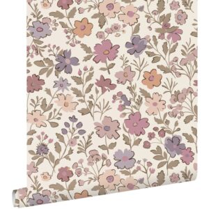 Esta behang met bloemetjes 131328