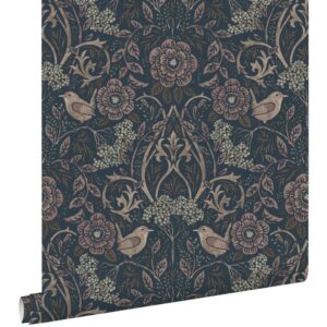Esta behang Vintage flowers bloemen en vogels 139832