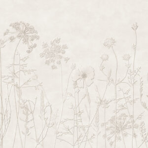 Eijffinger Riviera Maison Mural Silhouette flowers
