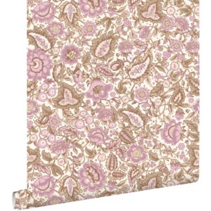 Esta behang met bloemen 131495