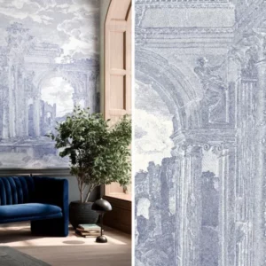 Arte Panoramique Rovine Denim Blue